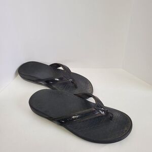 Vionic Tide ll Post Sandal with Arch Support Black Size 10 or 10.5